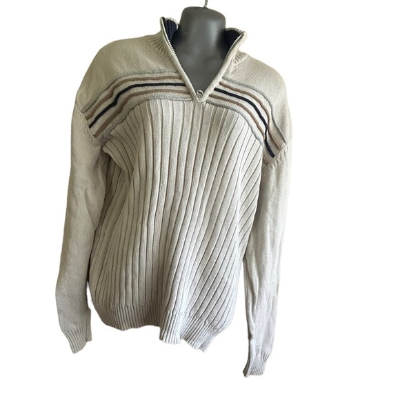 American Rag Mans Striped Sweater  • Used • Size: XL​ - Picture 1 of 7